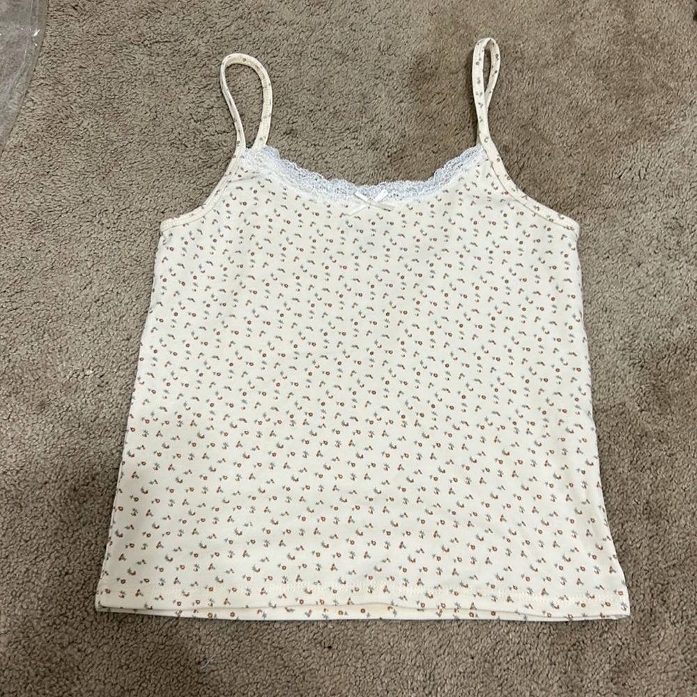 Floral tank top